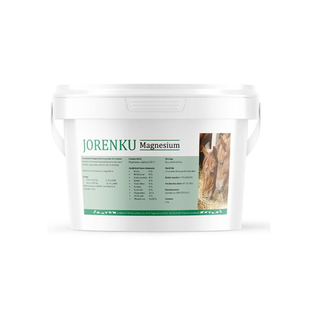 JORENKU MAGNESIUM ΓΙΑ ΑΛΟΓΑ ΚΟΥΒΑΣ (2kg.)