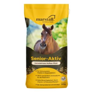 MARSTALL GRAIN FREE SENIOR AKTIV MUSLI FOR ELDERLY HORSES (20kg.)