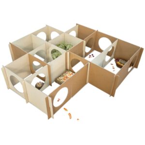 JR FARM PLASTIC FREE GRASS-MAZE LABYRINTH (12 pcs / 26*58cm.)