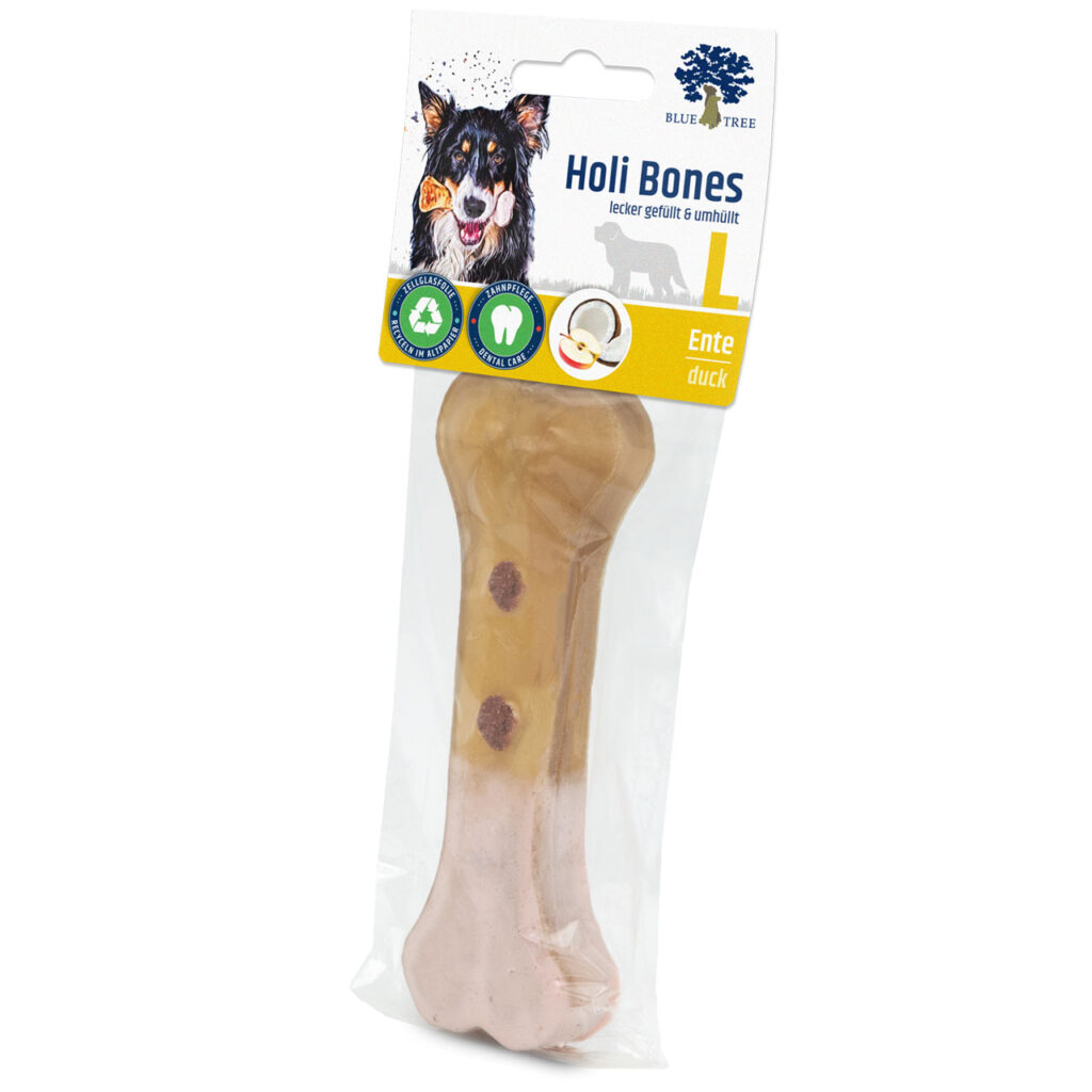 BLUE TREE HOLI BONES DUCK ΜΕ ΠΑΠΙΑ, ΜΗΛΟ & ΚΑΡΥΔΑ