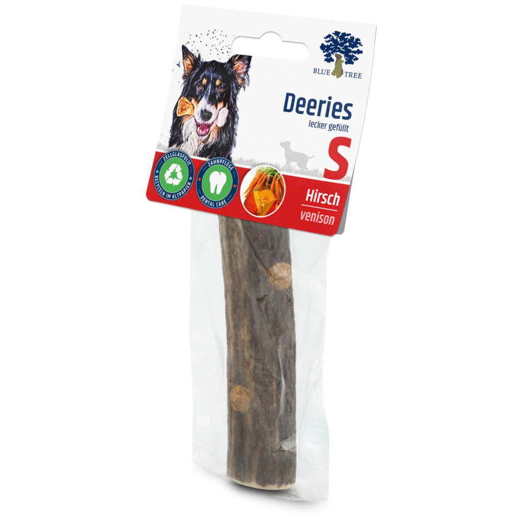 BLUE TREE DEERIES STUFFED DEER ANTONS WITH CARROTS & PUMPKIN