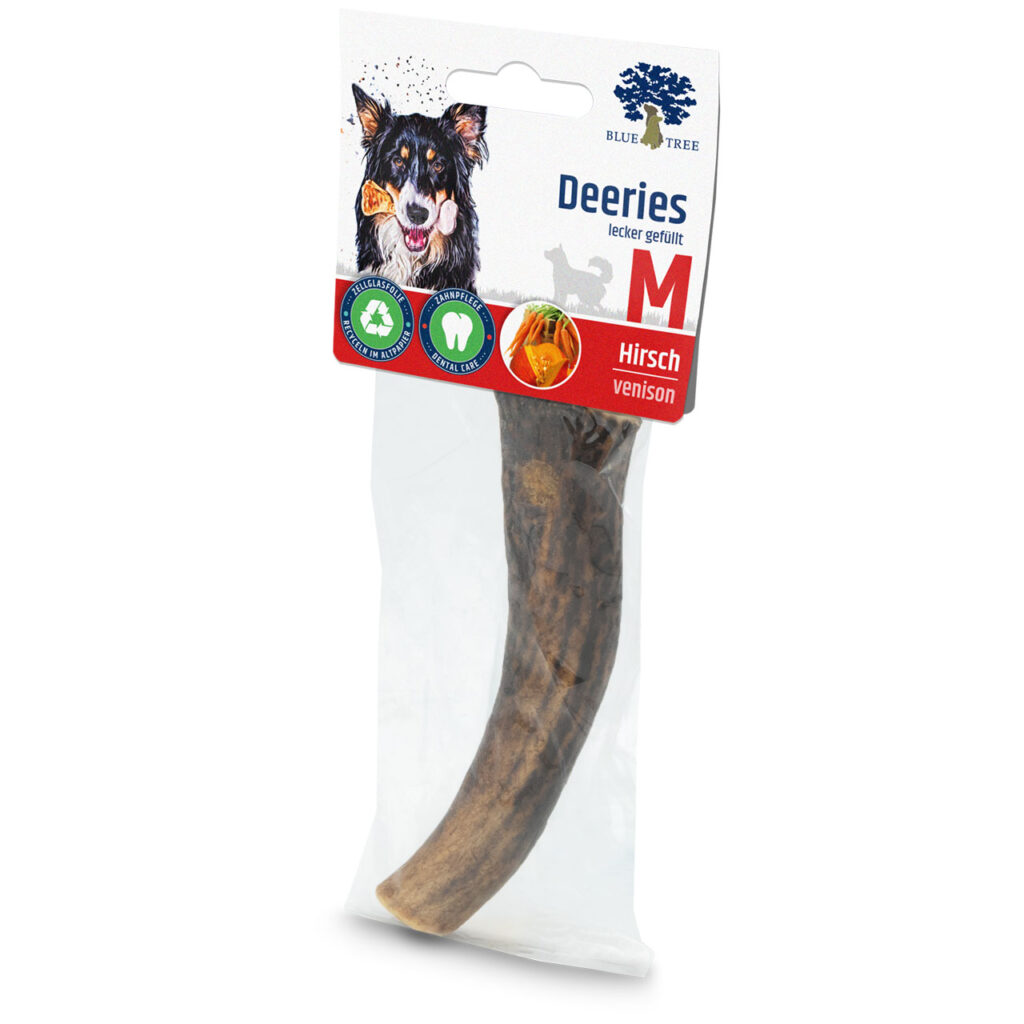 BLUE TREE DEERIES STUFFED DEER ANTONS WITH CARROTS & PUMPKIN