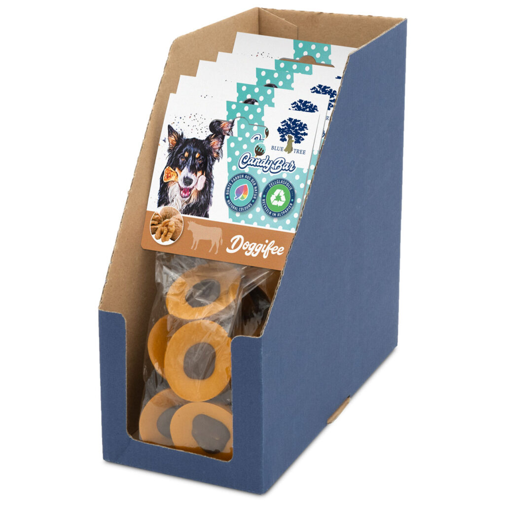 BLUE TREE CANDY BAR DOGGIFEE WITH LACTOSE-FREE MILK (5*90gr. /5 pcs.)