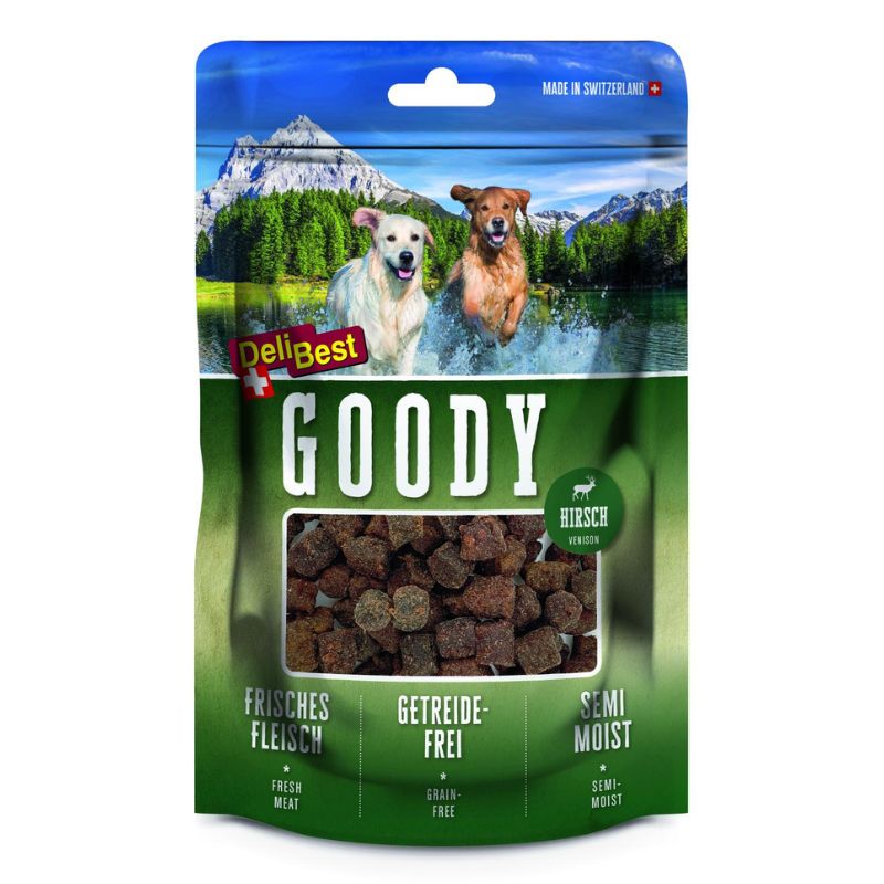 DELIBEST DOG TRAINING & REWARD SNACK – GOODY VENISON 70% ΚΡΕΑΣ ΕΛΑΦΙΟΥ GRAIN FREE
