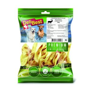 DELIBEST DOG PREMIUM ΜΟΝΟΠΡΩΤΕΪΝΙΚΟ SNACK 99,9% ΑΥΤΙΑ ΕΛΑΦΙΟΥ (8*100g.) GRAIN FREE