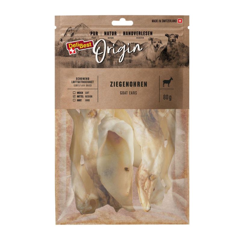 DELIBEST DOG ORIGIN ΜΟΝΟΠΡΩΤΕΪΝΙΚΟ SNACK 100% ΑΥΤΙΑ ΚΑΤΣΙΚΑΣ (6*80g.) GRAIN FREE