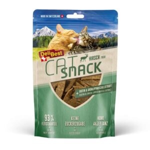 DELIBEST CAT SNACKS VENISON (8*50g.) GRAIN FREE