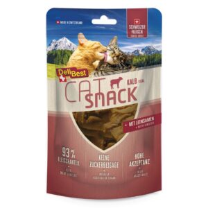 DELIBEST CAT SNACKS SWISS VEAL (8*45g.) GRAIN FREE
