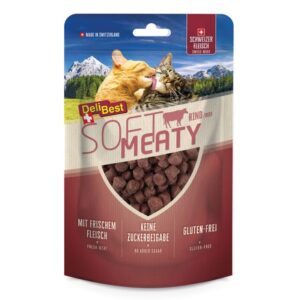 DELIBEST SOFT MEATY SWISS BEEF (8*100g.) GRAIN FREE