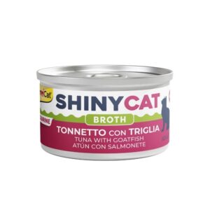 GIMCAT SHINYCAT BROTH - TUNA WITH GOATFISH (24*70gr.)