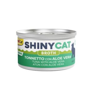 GIMCAT SHINYCAT BROTH - TUNA WITH ALOE VERA (24*70gr.)