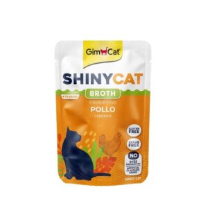 GIMCAT SHINYCAT BROTH - CHICKEN (12*70gr.) POUCH