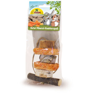 JR FARM MINERAL NIBBLE FUN WITH CARROT RICH IN MINERAL ELEMENTS (6*250gr.)