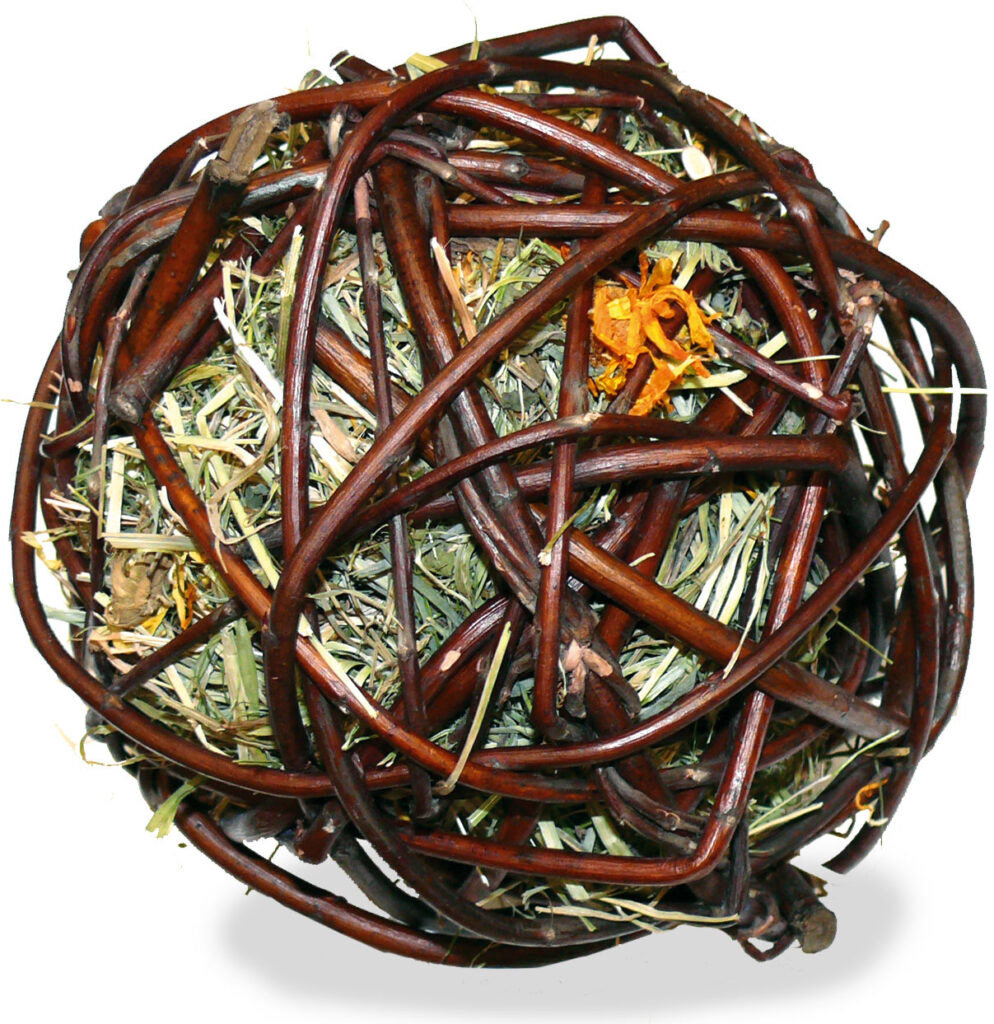 JR FARM WILLOW HAY BALL (6*80gr.)