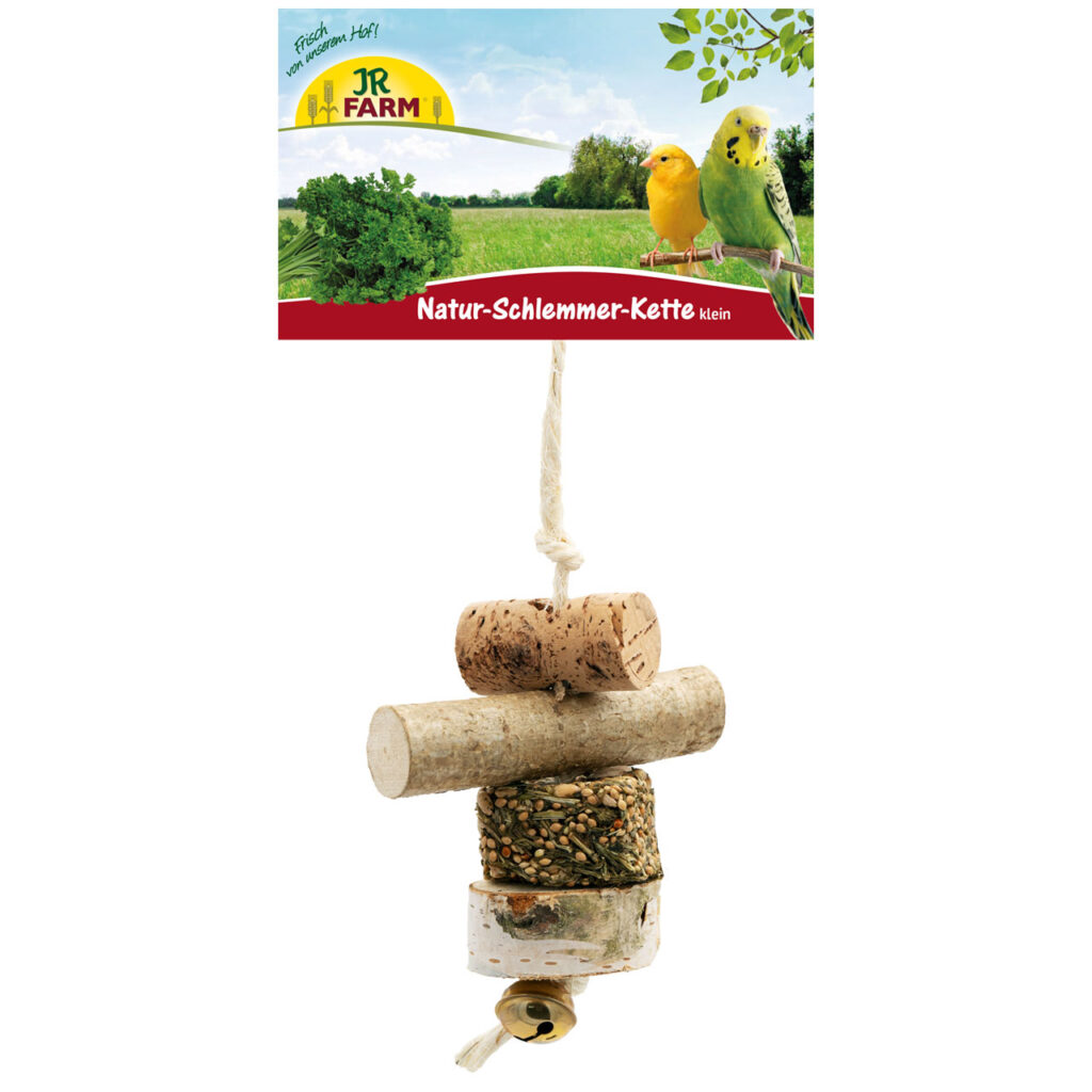 JR FARM NATURAL GOURMET STRING SMALL ΤΡΟΦΗ & ΔΙΑΣΚΕΔΑΣΗ ΓΙΑ ΠΤΗΝΑ (5*80gr.)