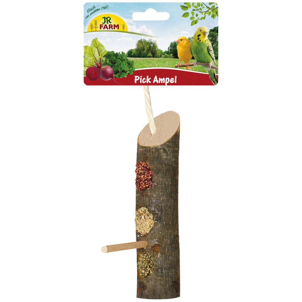 JR FARM BIRDS PECKING TRAFFIC LIGHT WITH VEGETABLES & HERBS FOR ALL BIRDS (6*200gr.)