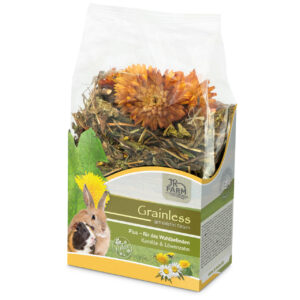 JR FARM GRAINLESS PLUS COMPLEMENTARY FOOD CHAMOMILE AND DANDELION (6*100gr.)