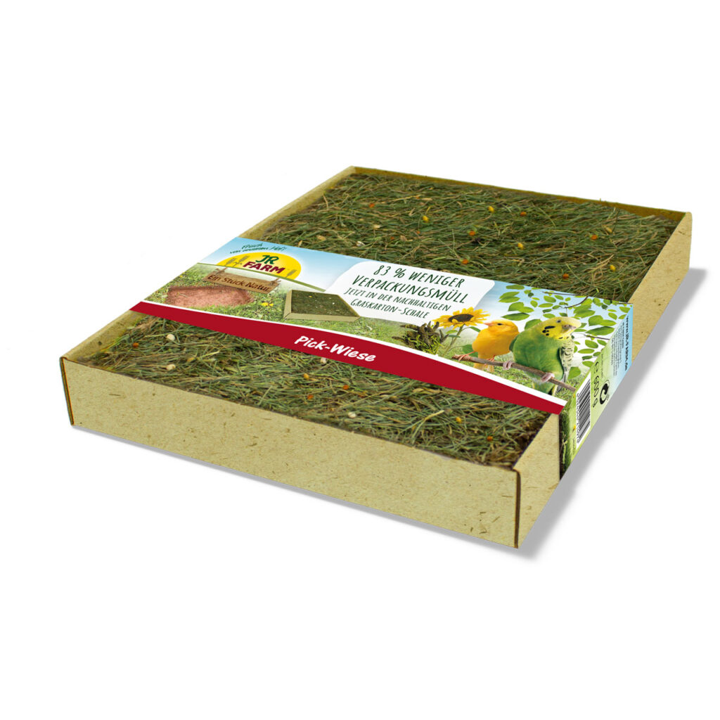 JR FARM PECK MEADOW A REAL PIECE OF NATURE WITH RICH NUTRITIONAL INGREDIENTS 600gr. (30*23*4cm.)