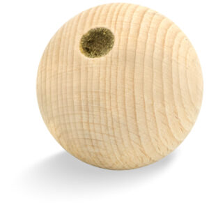 JR CAT BAVARIAN CATNIP WOODEN BALL 5cm. (4 pcs.)