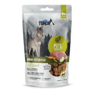TUNDRA DOG SNACK - IMMUNE SYSTEM PLUS ΜΕ ΓΑΛΟΠΟΥΛΑ GRAIN FREE (9*100g.)