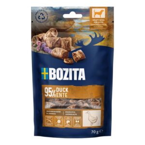 BOZITA DOG MEATY BITES SNACK ΜΕ ΠΑΠΙΑ (10*70g.) GRAIN FREE