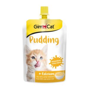 GIMCAT PUDDING ΓΙΑ ΓΑΤΕΣ ΑΠΟ ΠΛΗΡΕΣ ΓΑΛΑ ΜΕ ΑΣΒΕΣΤΙΟ ΜΕ ΜΕΙΩΜΕΝΗ ΛΑΚΤΟΖΗ (8*150gr.)