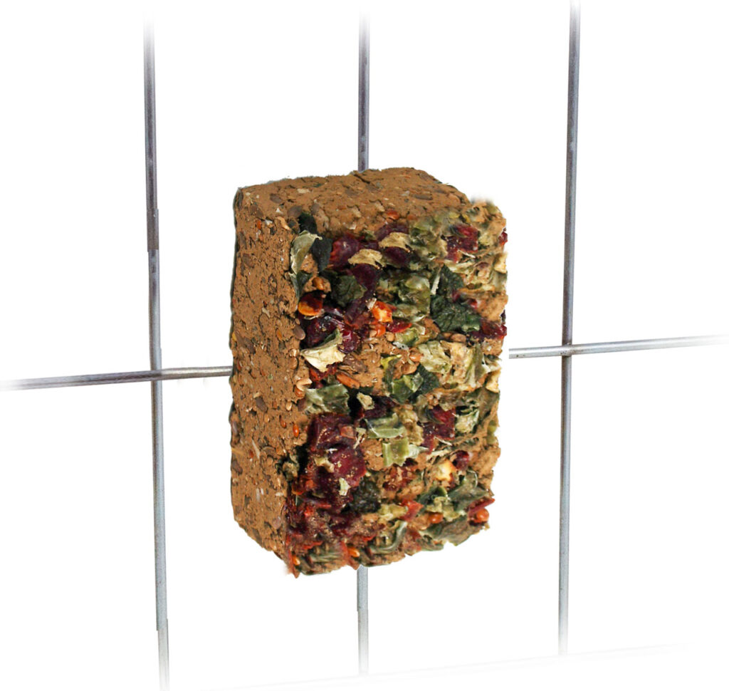 JR FARM BIRDS CLAY MINERAL PICKING STONE (7*100gr.)