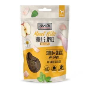 MAC's DOG SNACK MEAT BITS ΜΕ ΚΟΤΟΠΟΥΛΟ & ΜΗΛΟ GRAIN FREE (8*90g.)