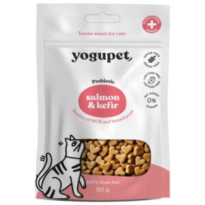 YOGUPET TENDER CAT SNACK SALMON & KEFIR (10*50gr.)