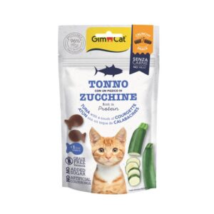 GIMCAT CRUNCHY SNACKS ΜΕ ΤΟΝΟ & ΚΟΛΟΚΥΘΑΚΙ GRAIN FREE (12*50gr.)